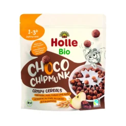 Crispy Cereals Choco Chipmunk bio / eco a partir de 1 año Holle 125gr