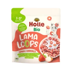 Crispy Cereals Lama Loops bio / eco a partir de 1 año Holle 125gr