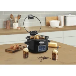 Crockpot olla cocción lenta 4,7 L CSC052X con tapa abatible