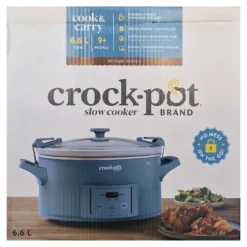 Crock-Pot Olla de Presión Lenta Digital 6,6L Cook & Carry 9+personas CSC123X