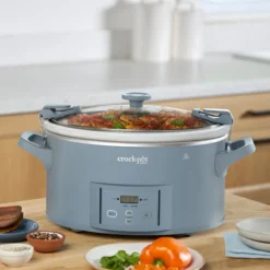 Crock-Pot Olla de Presión Lenta Digital 6,6L Cook & Carry 9+personas CSC123X
