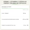Cromo + Vitamina C cápsulas Energy Feelings 60 cápsulas