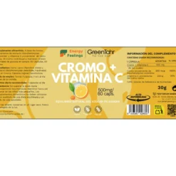 Cromo + Vitamina C cápsulas Energy Feelings 60 cápsulas