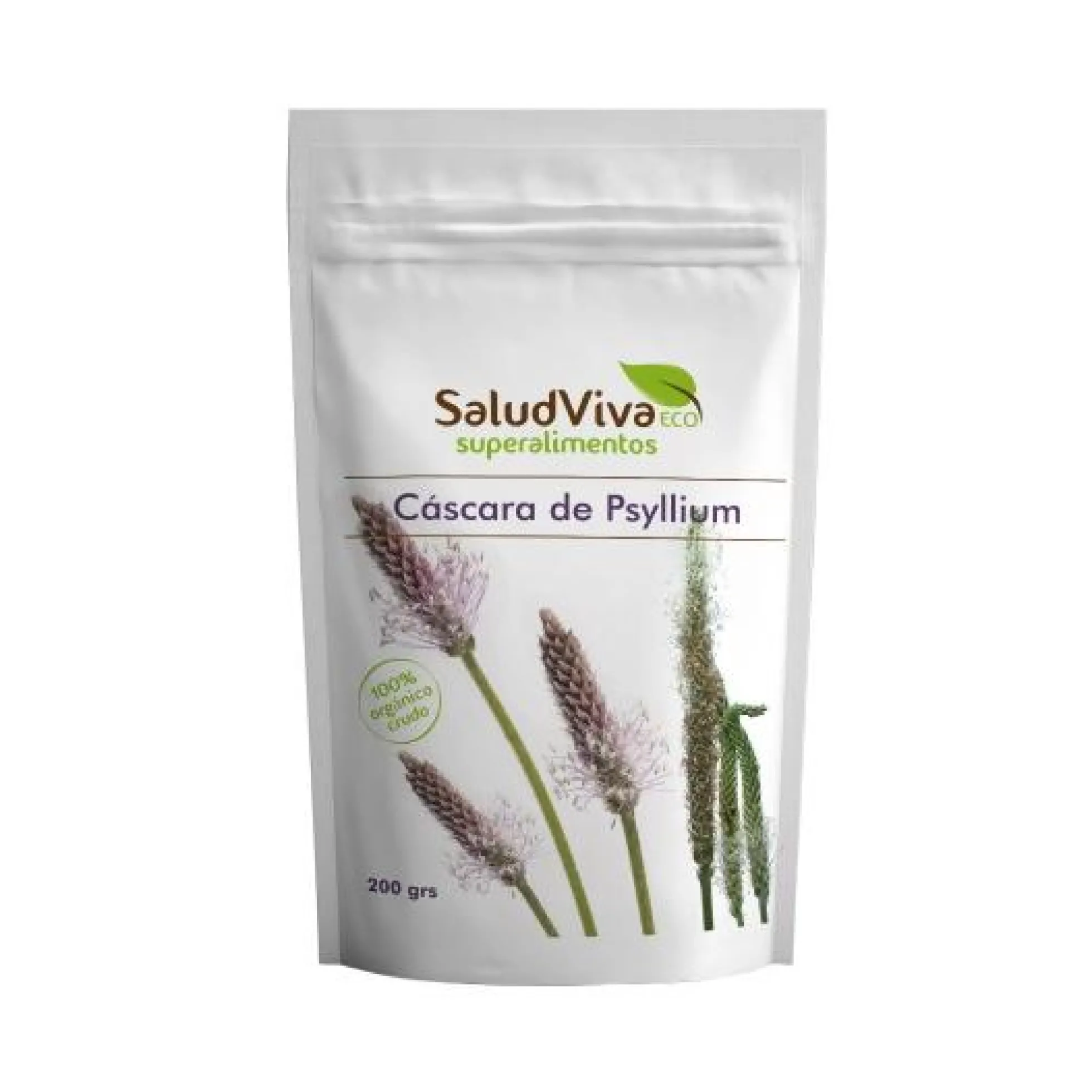 Cáscara de Psyllium 200 g, Salud Viva