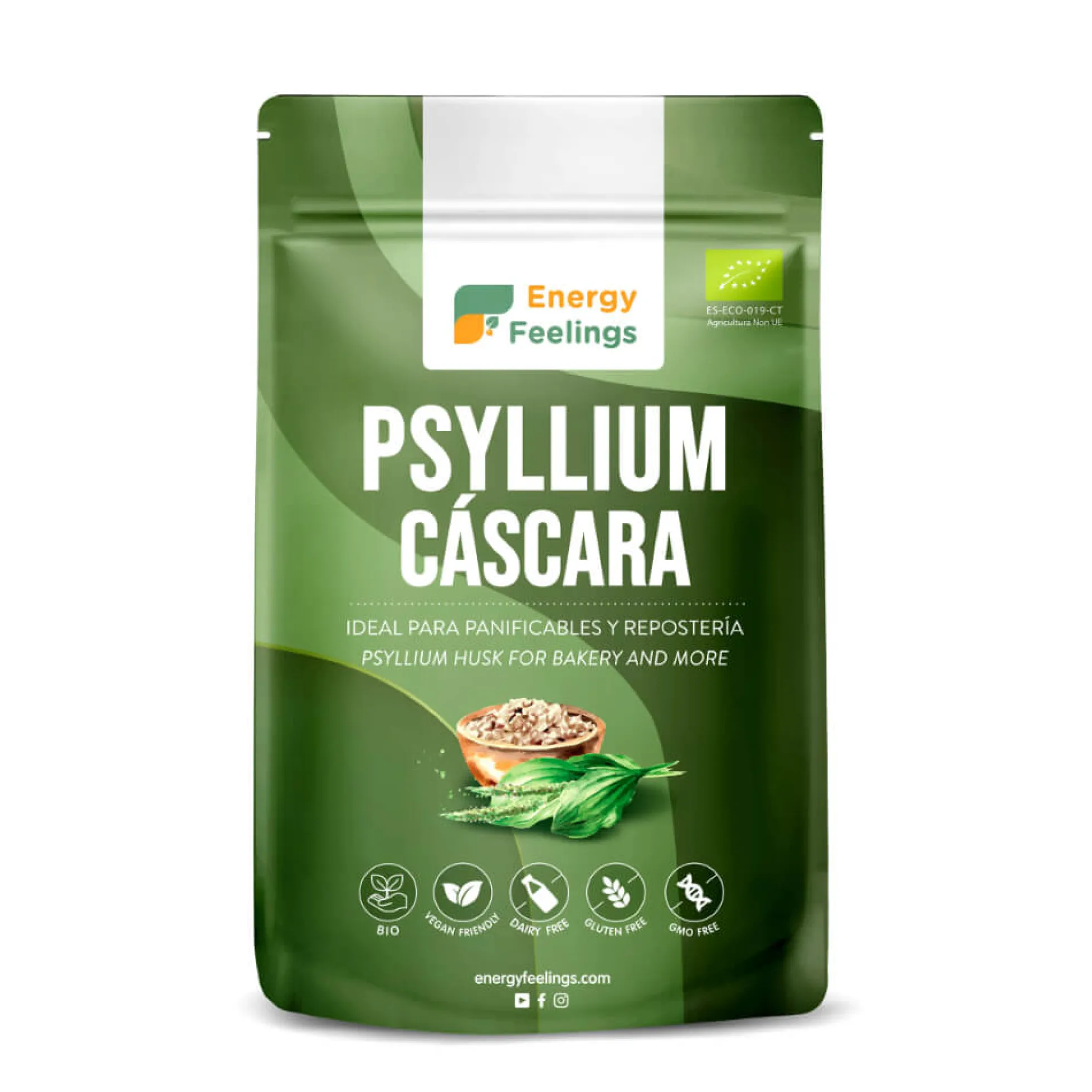 Cáscara de Psyllium Husk ECO Energy Feelings 200 g
