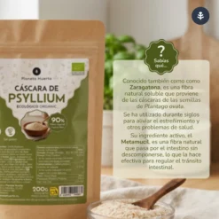 Cáscara de Psyllium Husk ECO Planeta Huerto 400 g