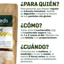 Cáscaras De Psilio Rubio Bio Pureza 99% 1kg