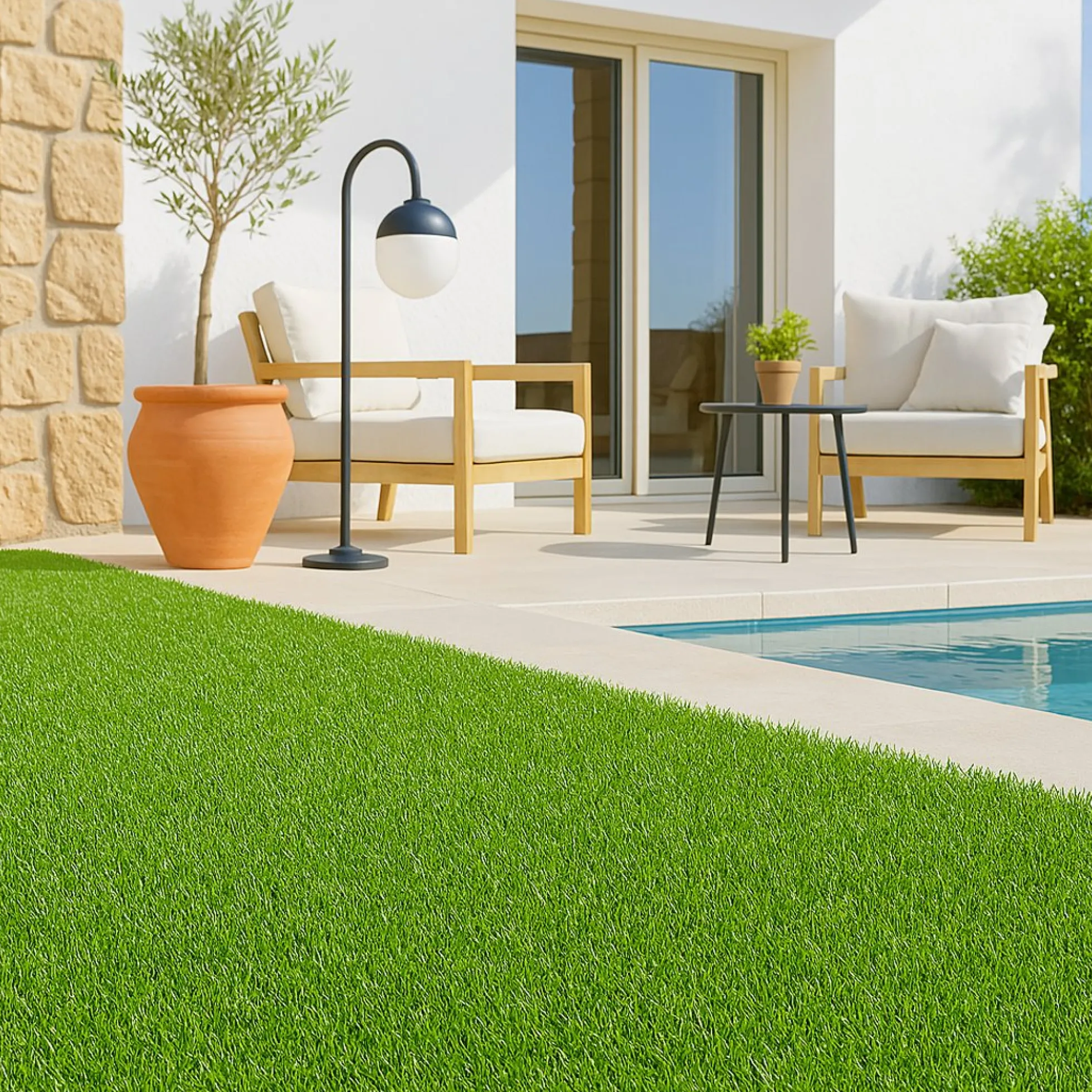 Césped Artificial Green Vigo 40 Mm 2x10 M Nortene