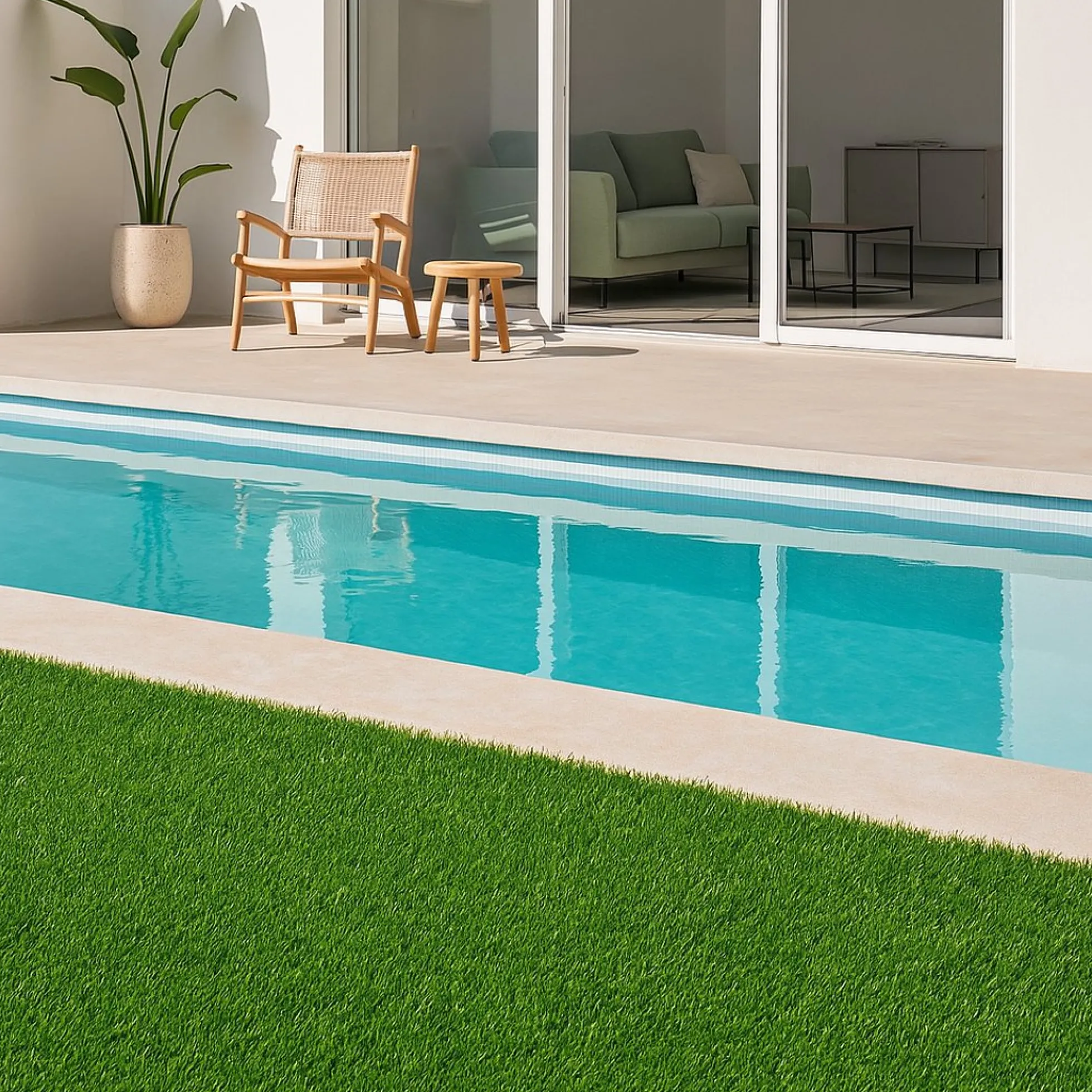 Césped Artificial Green Vigo 30 Mm 2x20 Nortene