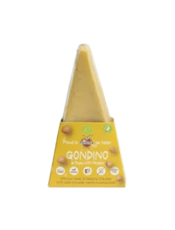 Cuña De Queso Vegetal Estilo Parmesano Con Pimienta Negra Gondino 150g