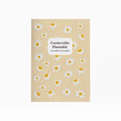 Cuaderno Plantable A5 con Semillas de Manzanilla – Escribe, Planta y Hazlo Florecer - Resetea
