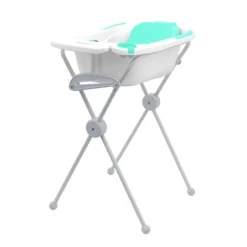 Cubeta Bañera Anatómica azul con soporte Olmitos