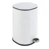 Cubo de pedal Easy-Close 5L blanco Wenko