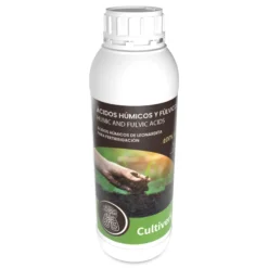 Cultivers Abono De Ácidos Húmicos Y Fúlvicos 1 L . Fertilizante De Leonardita. Potencia La Fertilidad Del Suelo…