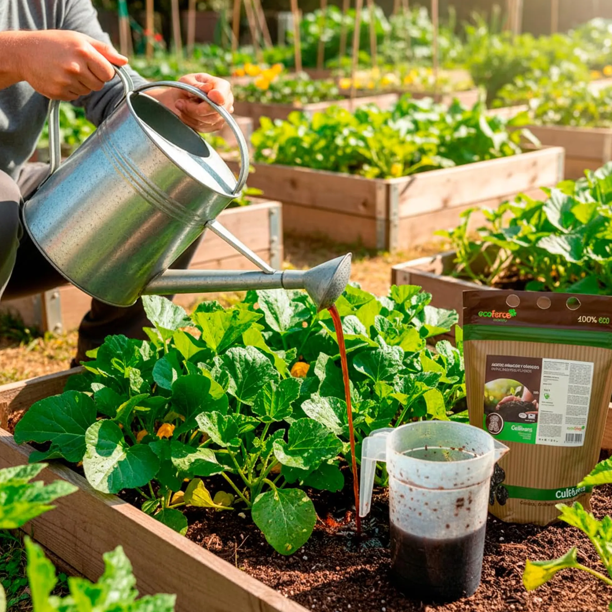 Cultivers Abono Universal Ácidos Húmicos Fúlvicos Y Potasio 5 Kg Ecológico 82% | Fertilizante Soluble Concentrado De…