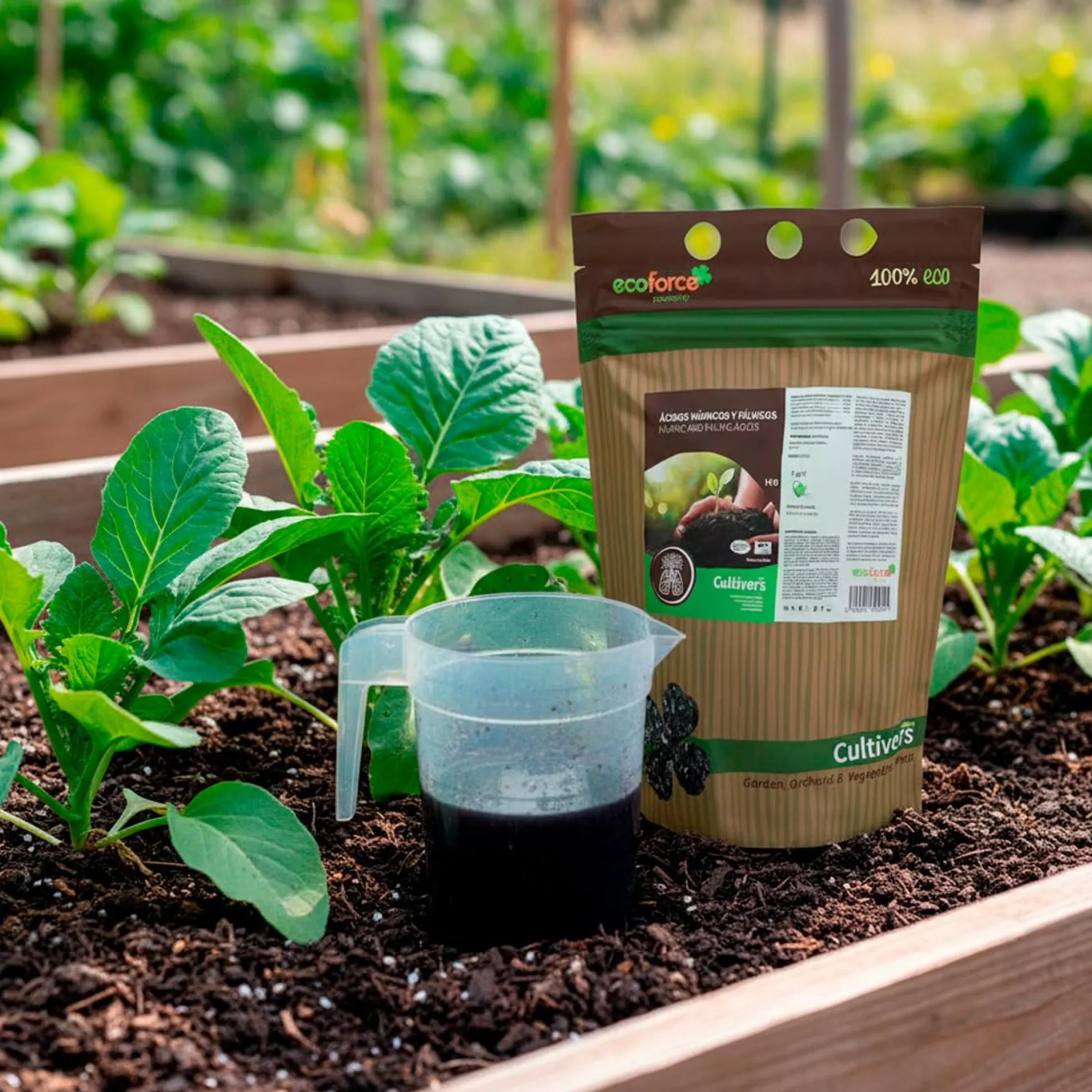 Cultivers Abono Universal Ácidos Húmicos Fúlvicos Y Potasio 5 Kg Ecológico 82% | Fertilizante Soluble Concentrado De…