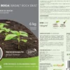 Cultivers Harina De Roca 20 Kg Mineral Fertilizante De Basalto | Silicio 46% Hierro 12% Calcio 11% Y Magnesio 9%…
