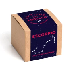 Cultivos del Zodiaco – Escorpio, Kit de Cultivo con Semillas de Canónigos - Resetea