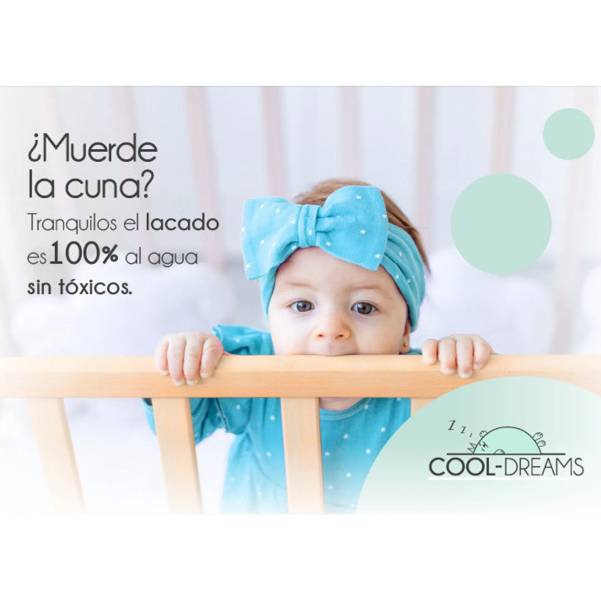 Cuna Convertible En Cama Umami Estilo Nórdico Infantil, Con Ruedas, Kit Colecho Y Barandillas De Seguridad