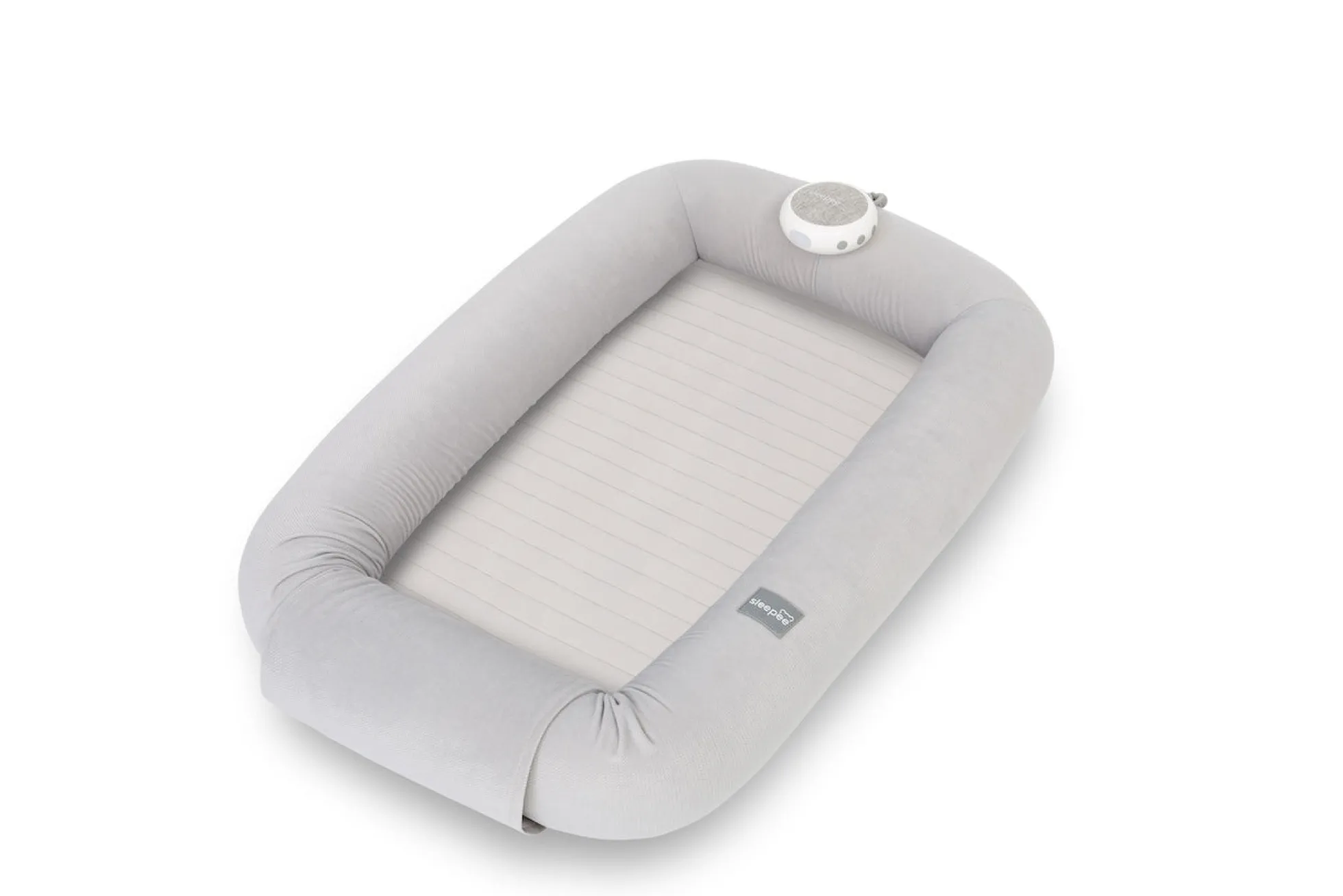 Cuna Nido 4 En 1 Con Caja Musical Y Arco De Juegos - Grey