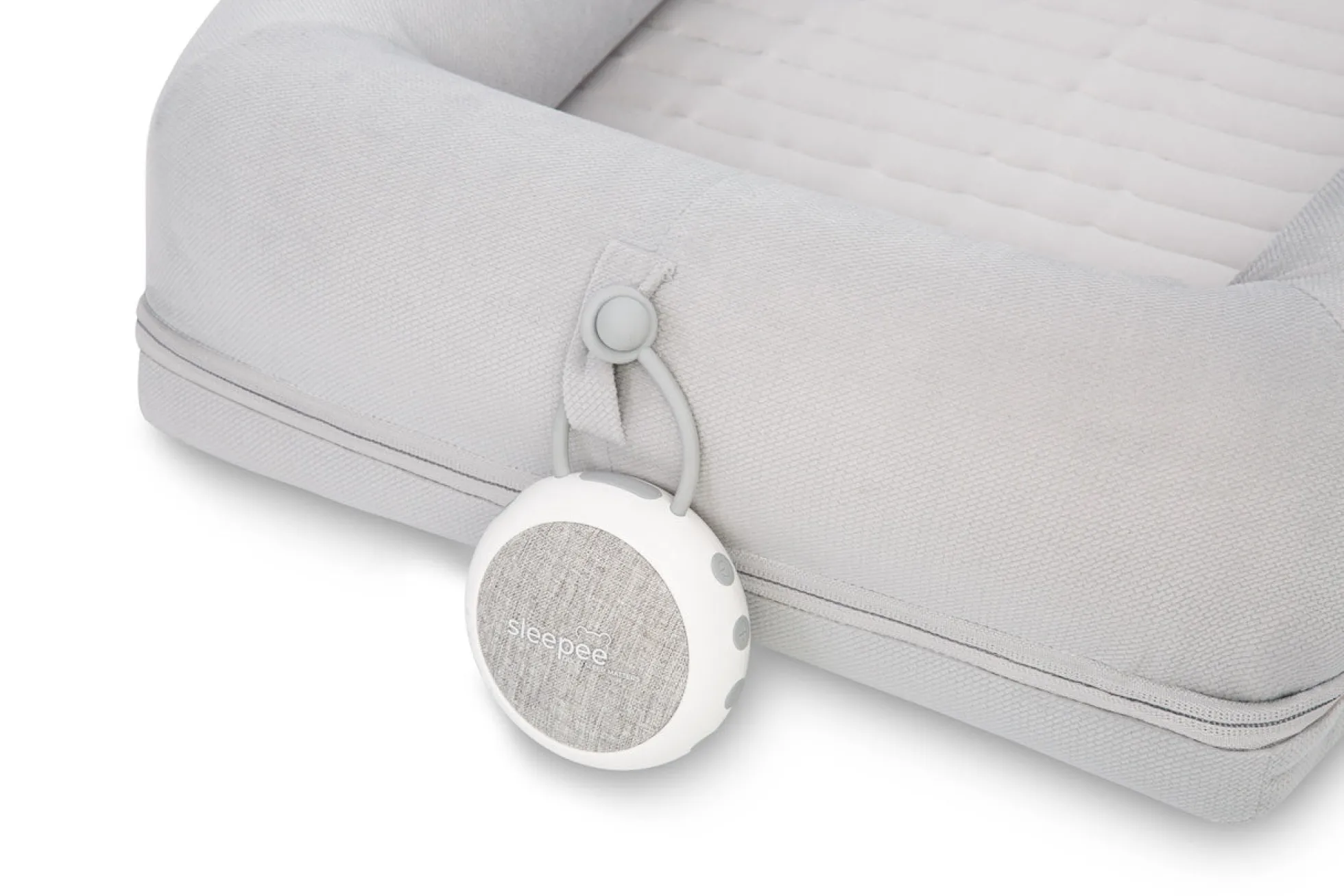 Cuna Nido 4 En 1 Con Caja Musical Y Arco De Juegos - Grey