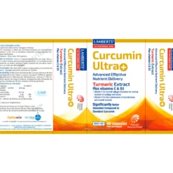 Curcumin Ultra + Lamberts 60 cápsulas