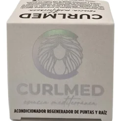 Curlmed Acondicionador Sólido Regenerador Puntas Y Raíz Té Matcha 80g