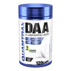 Daa (ácido Aspártico) - 120 Cápsulas - Complejos Testosterona - Quamtrax