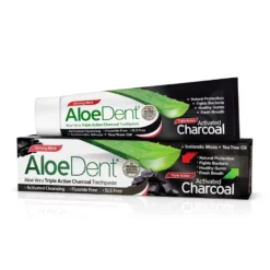 Dentífrico Aloe con Carbón activo AloeDent 100 ml