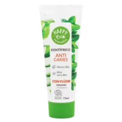 Dentífrico anticaries BIO menta aloe con flúor 75 ml