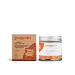 Dentífrico con Aceite de Coco Naranja Georganics 120 ml