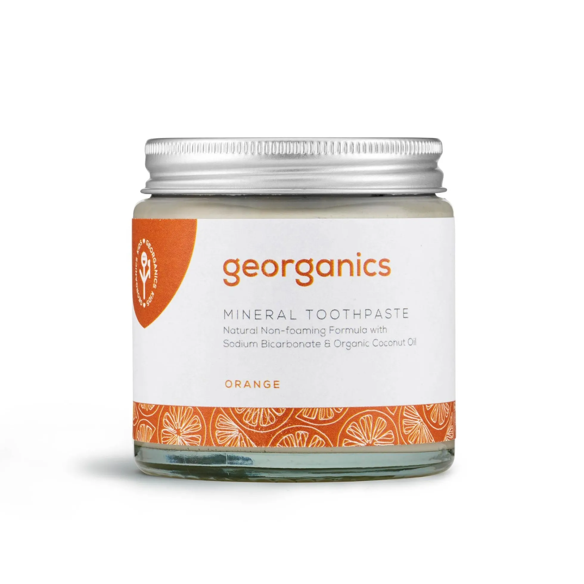 Dentífrico con Aceite de Coco Naranja Georganics 120 ml