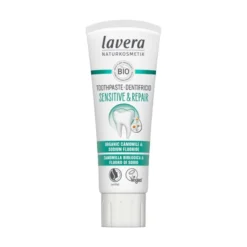 Dentífrico dientes sensibles & reparación - Manzanilla BIO & fluoruro de sodio, Lavera 75 ml
