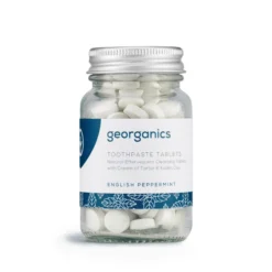 Dentífrico Natural en Tabletas sabor Menta Georganics 120 Tabletas