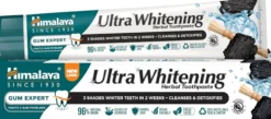 Dentífrico ultra blanqueador de carbón Himalaya 75 ml