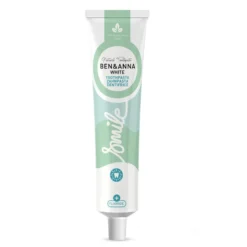 Dentífrico White con flúor Ben & Anna tubo 75 ml