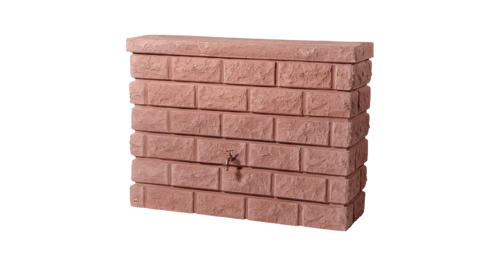 Depósito de agua de lluvia Rocky Rojizo Graf 400 L