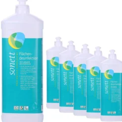 Desinfectante De Superficies 6 X 1 Litro, Desinfección Profesional