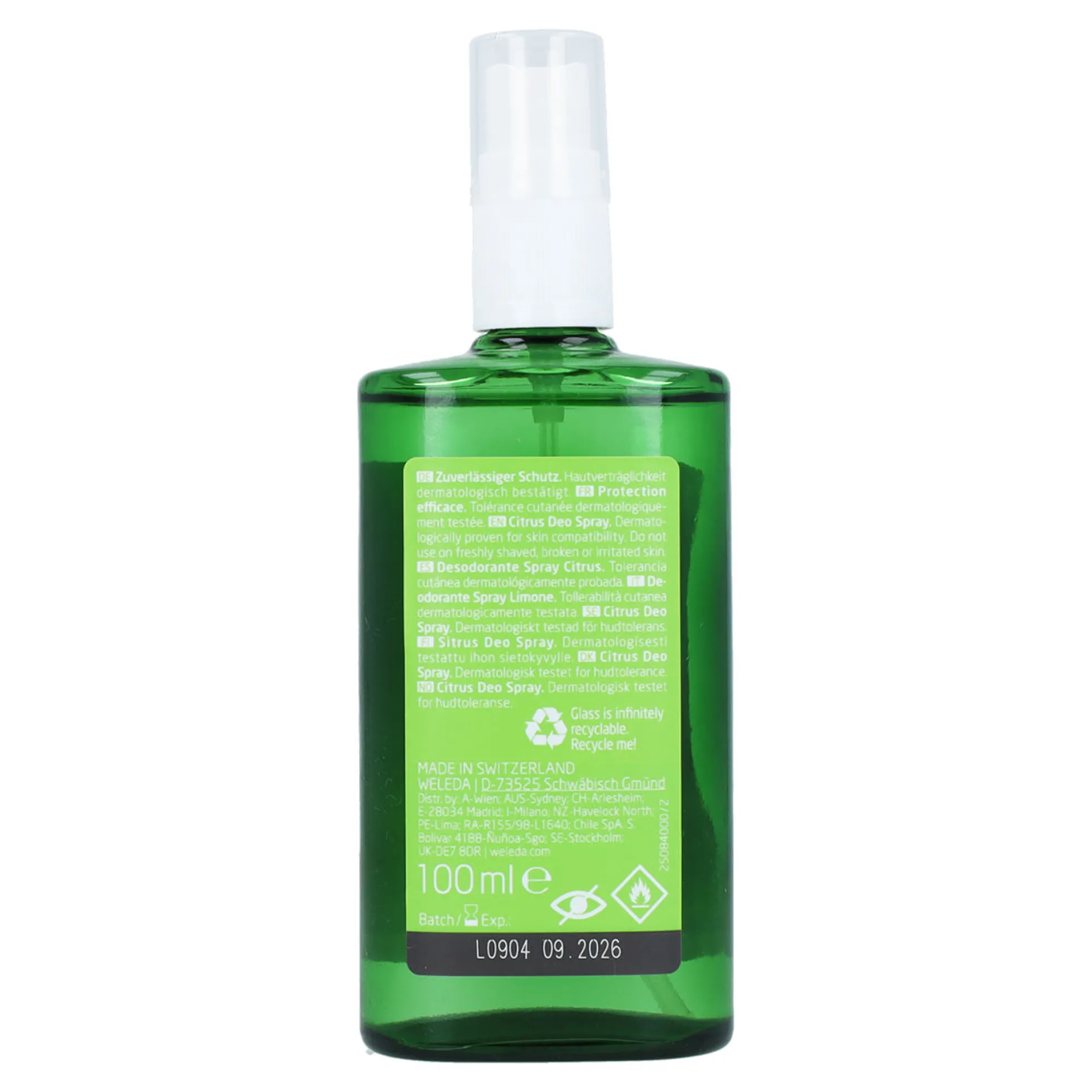Desodorante de Citrus Weleda 100 ml