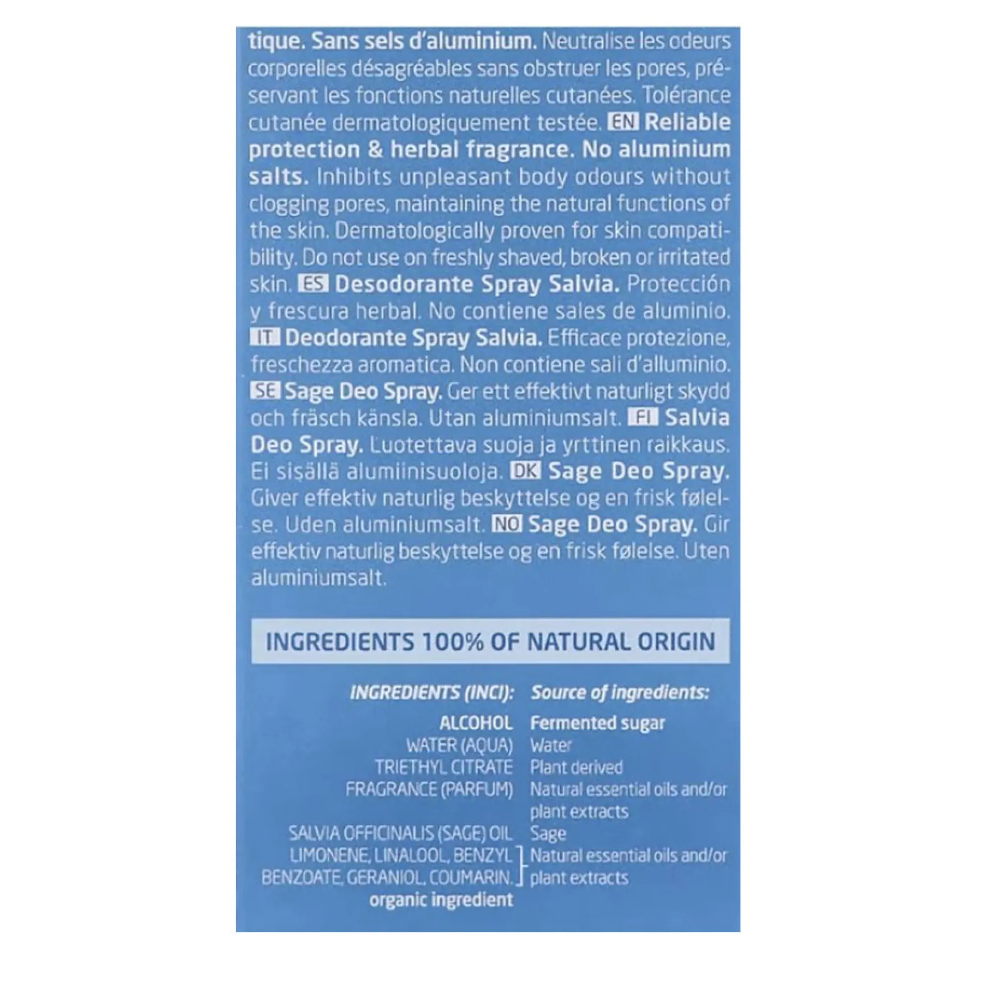 Desodorante de Salvia Weleda 100 ml