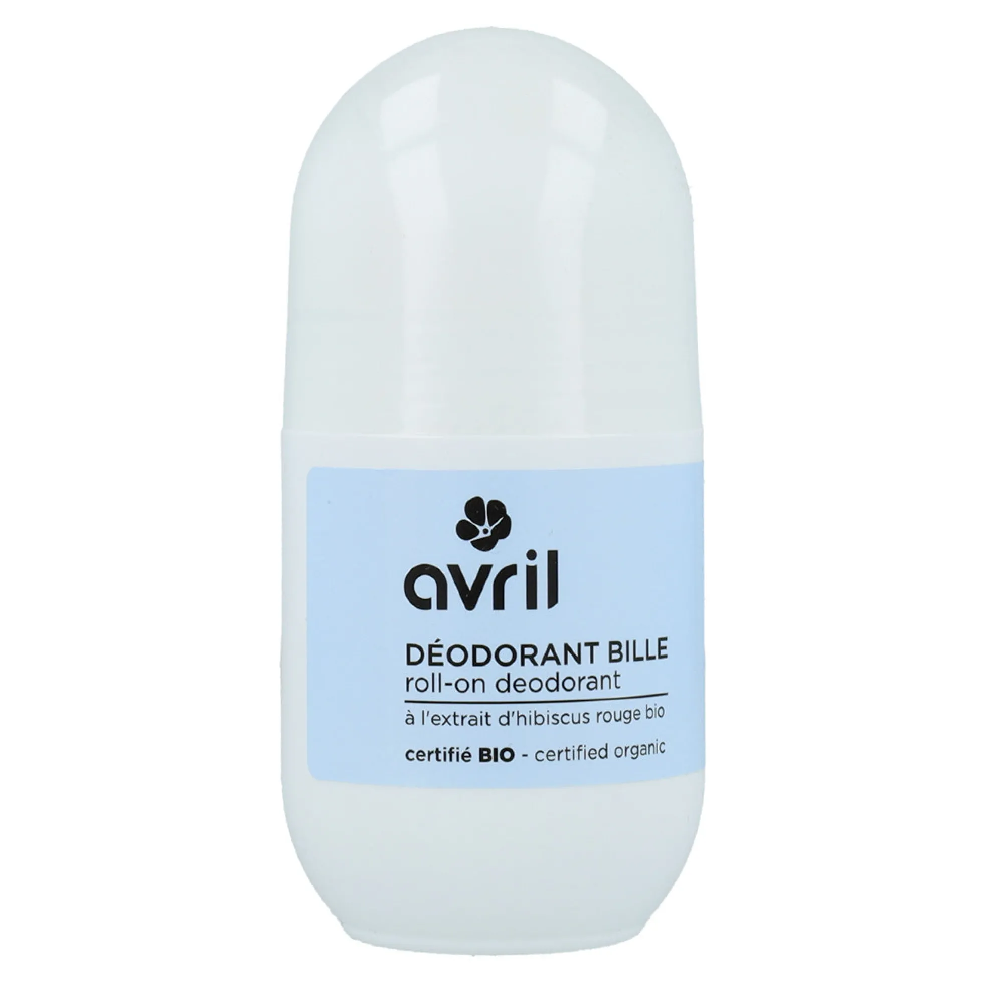 Desodorante orgánico roll-on, Avril, 50 ml