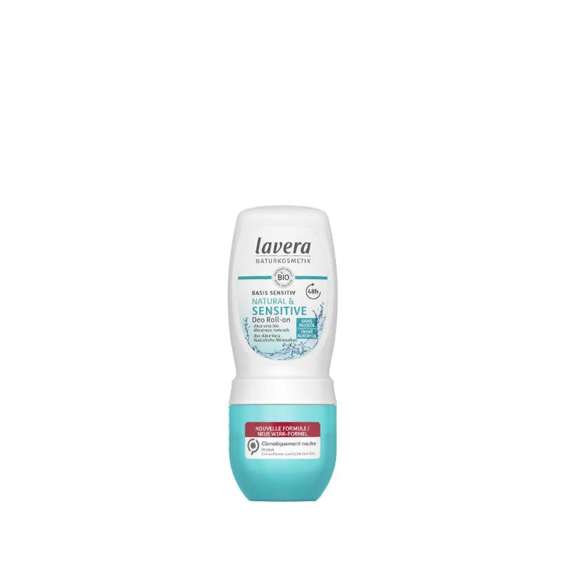 Desodorante roll-on caléndula y aloe 48h Lavera 50 ml