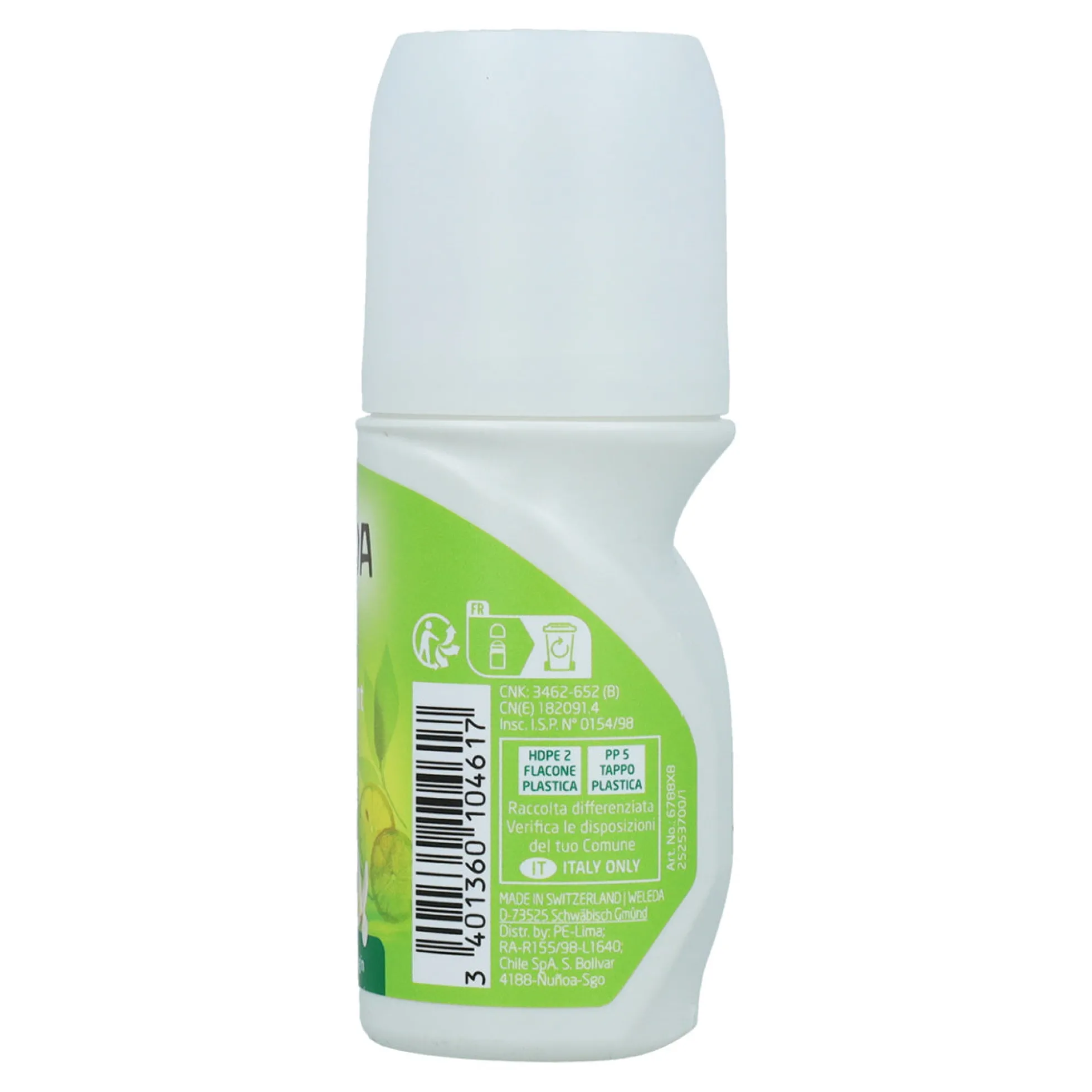 Desodorante Roll-On Citrus Weleda 50 ml