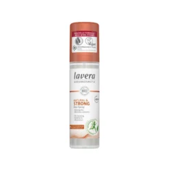Desodorante spray 48h+ strong y natural, Lavera 75 ml
