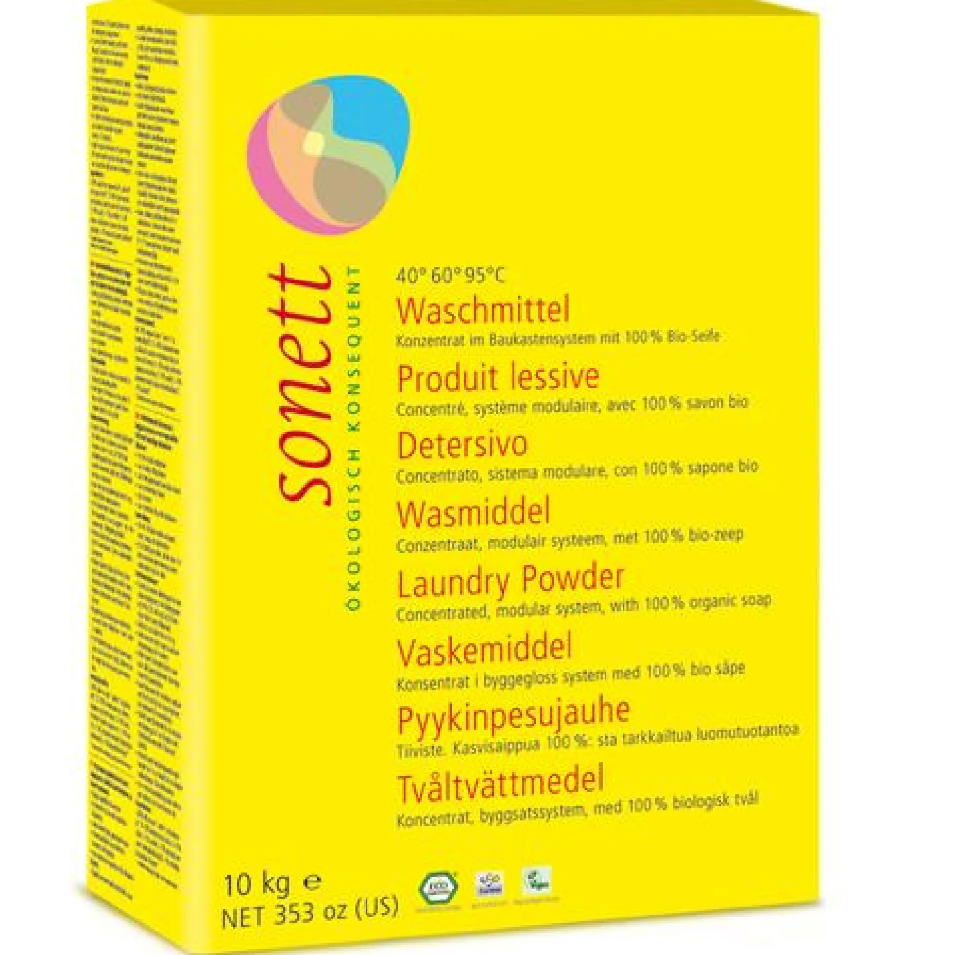 Detergente en Polvo Sonett 2.4 kg