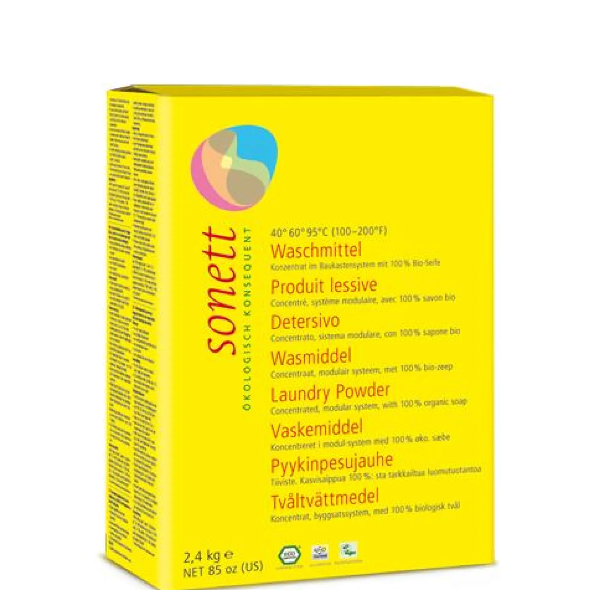 Detergente en Polvo Sonett 2.4 kg
