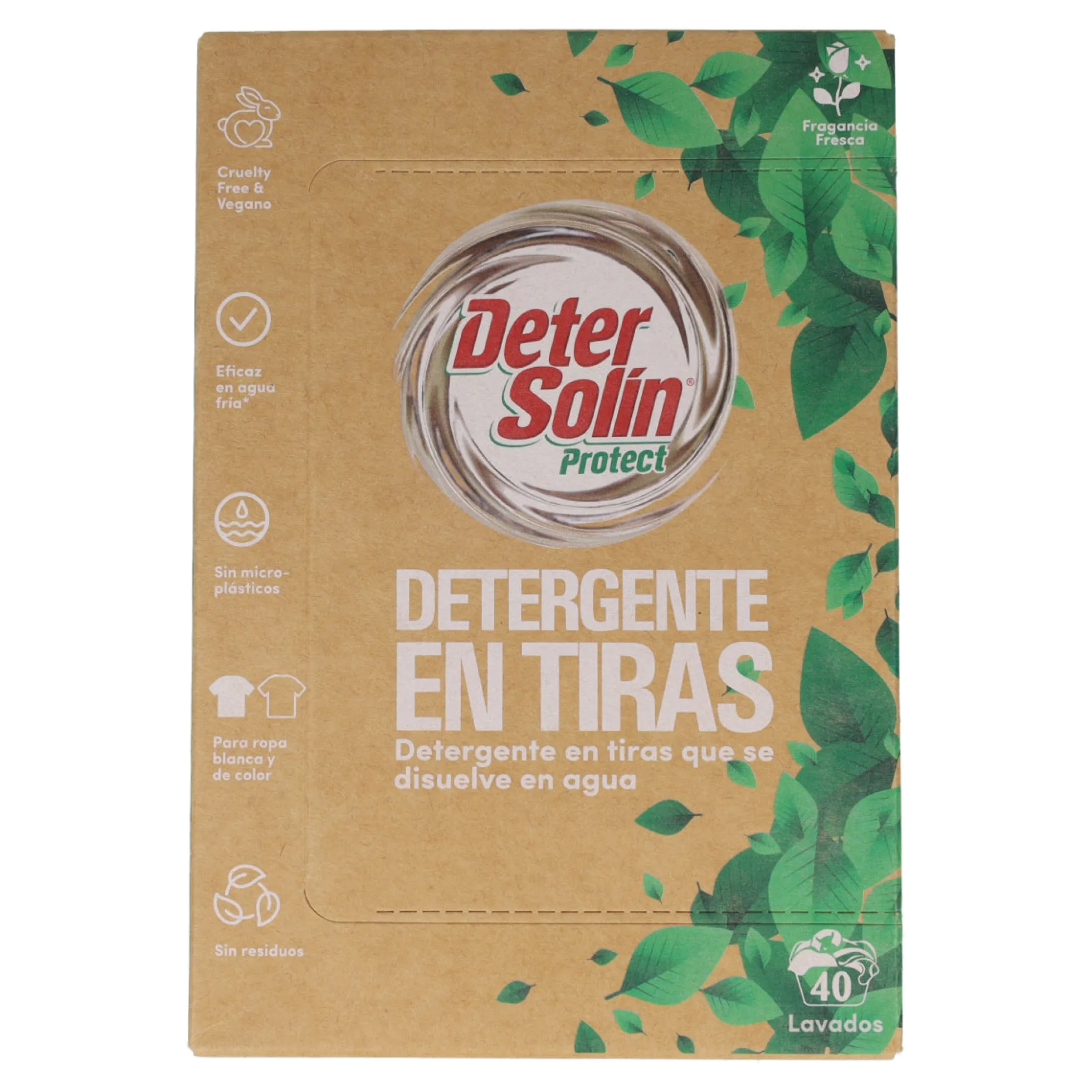 Detergente en tiras Detersolin PRO 40 dosis