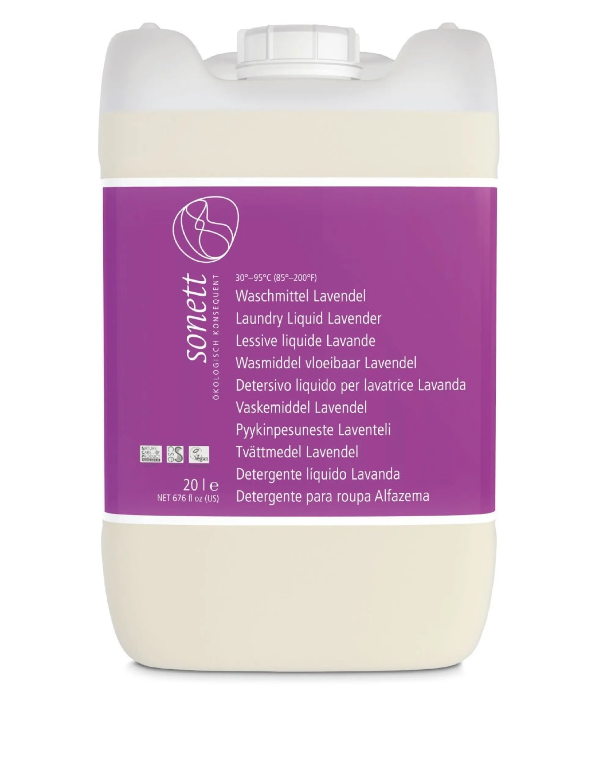 Detergente Lavanda Líquido Sonett 20 Litros