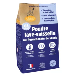 Detergente lavavajillas con percarbonato de sodio La Droguerie écologique 1kg