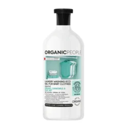 Detergente Líquido ECO Manzanilla Orgánica y Nuez de lavado, Organic People, 1000 ml